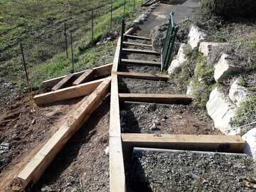 Création d'escalier et de marches